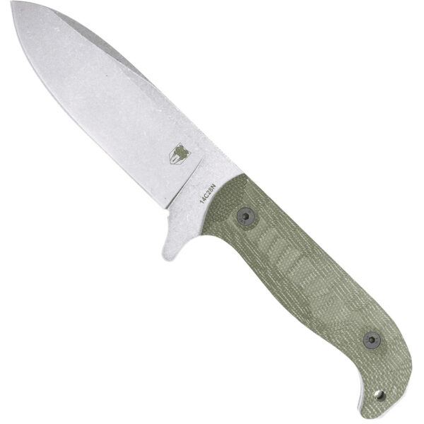 1410080_1 CobraTec PSK Knife Black Dark Stonewash Fixed Blade OD Green Satin Stonewash