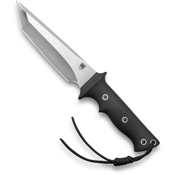 1410081_1 CobraTec Renegade 440C Tanto Blade Knife Fixed Blade Black