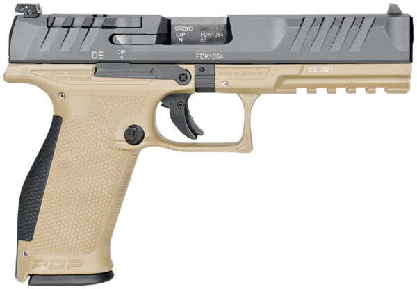 141063 Walther PDP Full-Size Optic Ready 9mm 5-inch 18+1