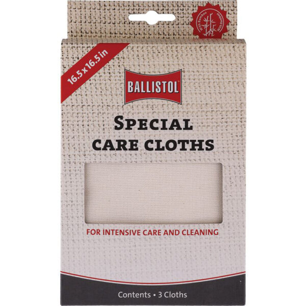 1410907_1 Ballistol Special Care Cloth 3pk