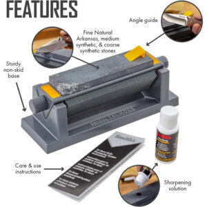 Smiths Three Stone Sharpening System 6″