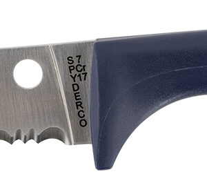 Spyderco Counter Puppy K20SPR 3.48in Serrated Purple