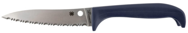 141195 Spyderco Counter Puppy K20SPR 3.48in Serrated Purple