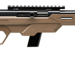 Savage Arms 45124 64 Precision 22 LR Caliber with 10+1 Capacity, 16.50″ Threaded Barrel, Matte Black Metal Finish & Chassis Flat Dark Earth Synthetic Stock Right Hand (Full Size)