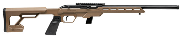 141636 Savage Arms 45124 64 Precision 22 LR Caliber with 10+1 Capacity, 16.50″ Threaded Barrel, Matte Black Metal Finish & Chassis Flat Dark Earth Synthetic Stock Right Hand (Full Size)