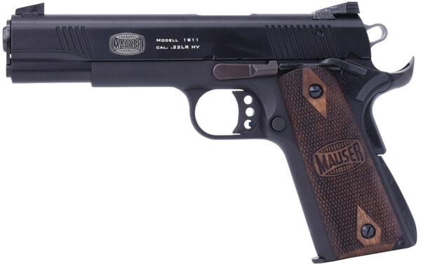 141716 BLG Mauser 1911 .22 LR 5 in Walnut Grips
