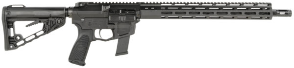 141956 Wilson Combat TRAR9GB91610 AR9G Carbine 9mm Luger 17+1 16″ Black Match Grade Threaded Barrel, Black Armor-Tuff Aluminum Receiver, M-LOK Handguard, Black Synthetic Rogers Super-Stoc w/Cam-Lock Stock