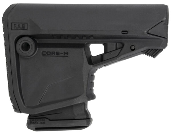 142013 FAB Defense GL CORE M Survival Buttstock w/Mag Carrier — Black
