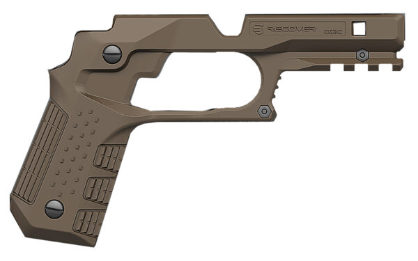 142057 Recover Tactical CC3C02 Grip & Rail System — Tan Polymer