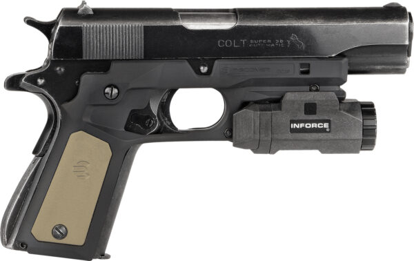 142064 Recover Innovations CC3P0102 Frame Grip, Black Polymer, 1911