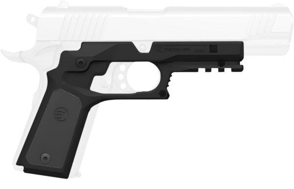 142065 Recover Innovations CC3P0104 1911 Frame Grip, Black Polymer