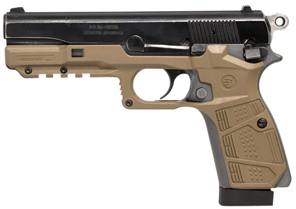 142070 Recover Tactical HPC-02 Grip & Rail System — Tan Polymer