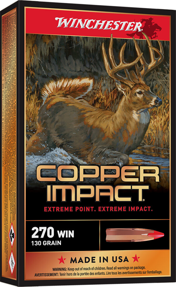 Winchester Copper Impact .270 Win 130gr LF 20rd