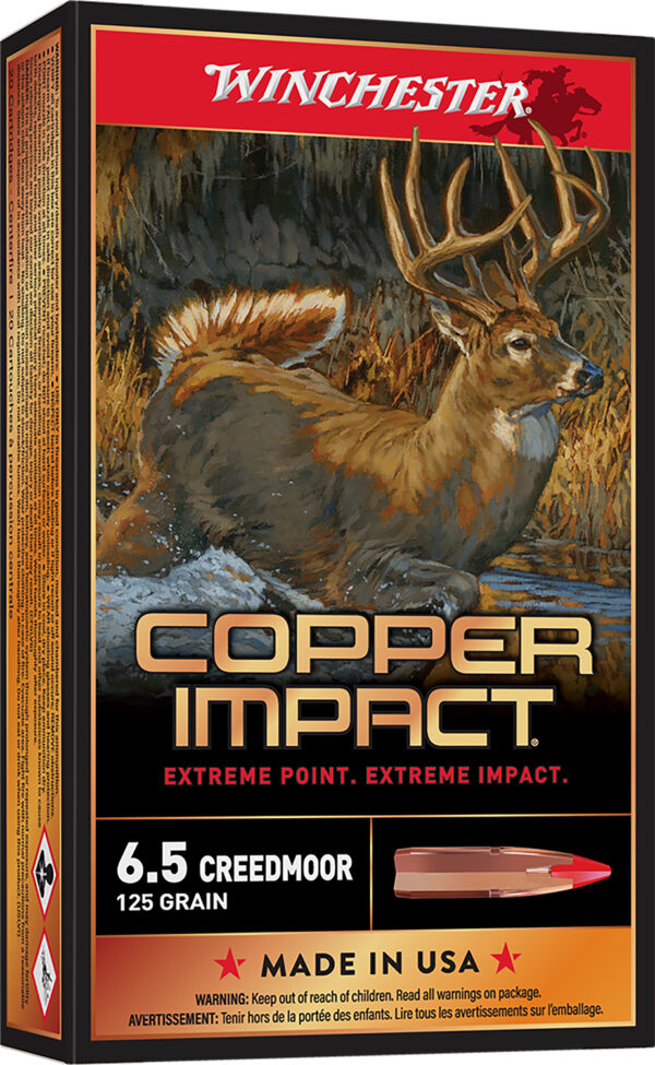 Winchester Copper Impact 6.5 Creedmoor 125 gr 20rd Box