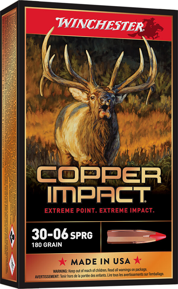 Winchester Copper Impact .30-06 Springfield 180 gr, 20rd