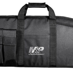 M&P Duty Series Gun Case 45″ Black — 5 Mag Pouches