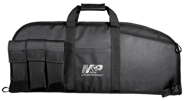 142506 M&P Duty Series Gun Case 45″ Black — 5 Mag Pouches