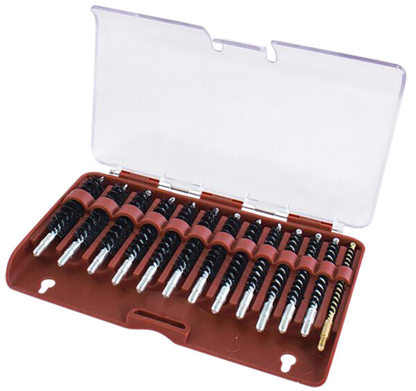 142523 Tipton 615333 .17-.45 Cal Bore Brush Set, Nylon, 8-32/5-40