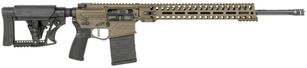 142544 Patriot Ordnance Factory 01737 Rogue Prescott 6.5 Creedmoor 20″ DI 20+1 Patriot Brown Rec/14.50″ Renegade M-LOK Stainless Steel Fluted Barrel Black Adjustable Stock Black Polymer MFT Grip Right Hand