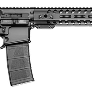 Patriot Ordnance Factory 01165 Renegade + *CA Compliant 5.56x45mm NATO 16.50″ 10+1 Black Hard Coat Anodized Rec 14.50″ M-Lok Black Nitride Barrel 6 Position MFT Stock Black Polymer MFT Grip