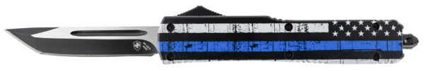142558 TEMPLAR KNIFE MBTB231 Gen II Back The Blue 3.43″ OTF Tanto