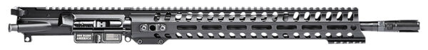 142577 Patriot Ordnance Factory Minuteman Complete Upper 5.56x45mm NATO 16.50″ Black Nitride Barrel Aluminum Black Anodized Receiver 14.50″ M-LOK Handguard Lo Pro DI Gas Block (Mid Length)