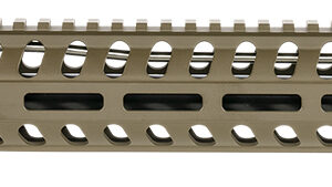 Patriot Ordnance Factory  Minuteman Complete Upper 5.56x45mm NATO 16.50″ Black Nitride Barrel Aluminum Patriot Brown Receiver 14.50″ M-LOK Handguard Lo Pro DI Gas Block (Mid Length)