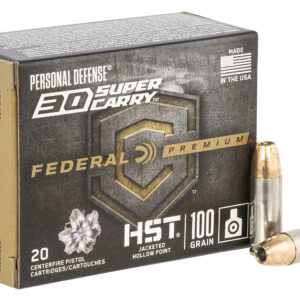 Federal 30 Super Carry HST – 20 Rd