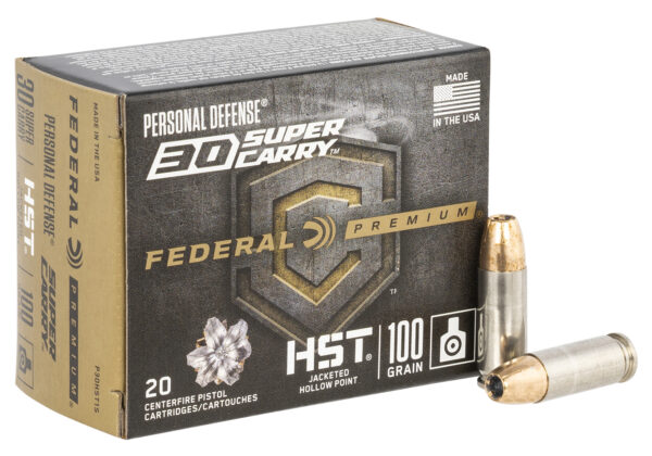 Federal 30 Super Carry HST – 20 Rd