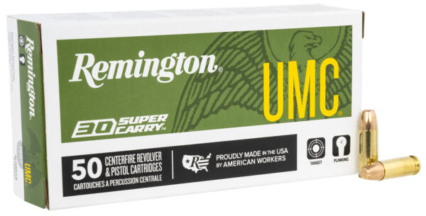 Remington UMC .30 Super Carry 100gr FMJ – 50rd
