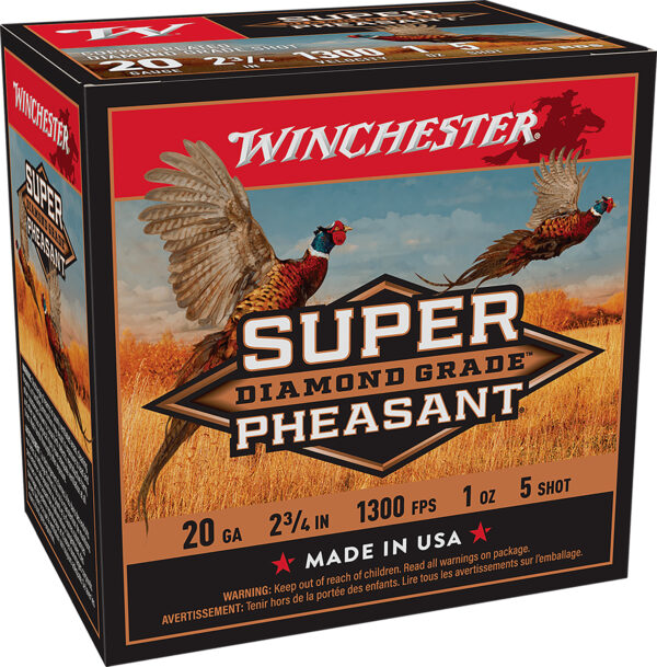 142840 Winchester Super Pheasant Diamond Grade 20 Gauge 2.75in #5