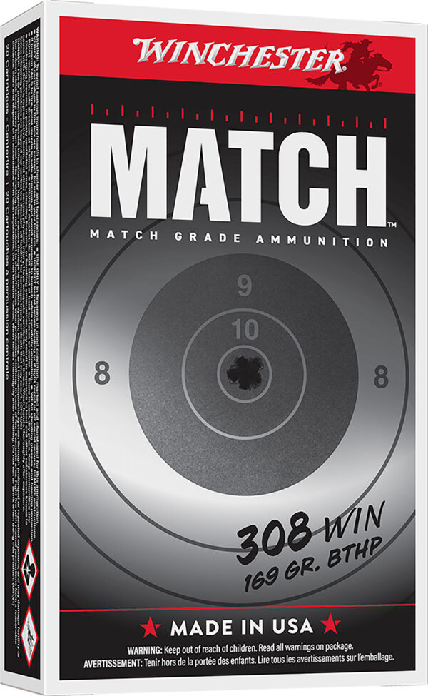 142847 Winchester Match Elite Marksman .308 Win 169 gr 20rd