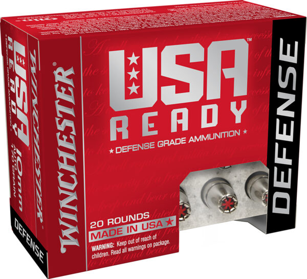 142856 Winchester USA Ready 10mm Hex-Vent HP 20rd