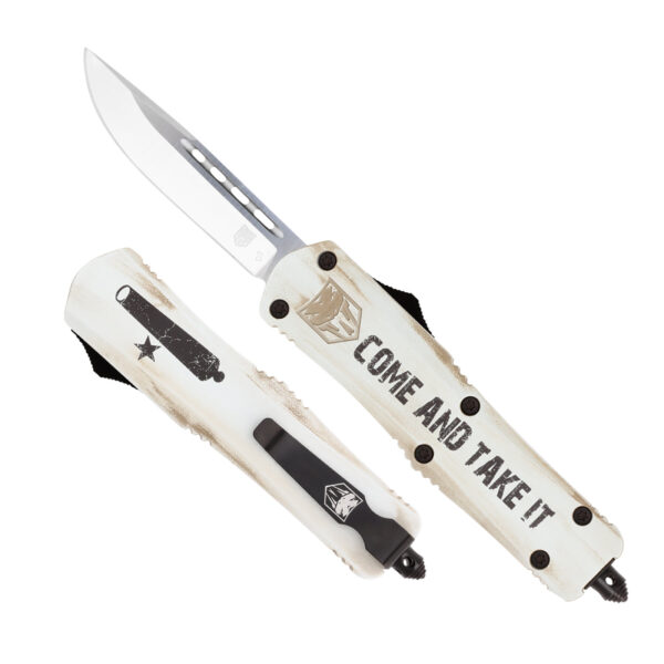 143161 Cobratec Come & Take It OTF 3″ Drop Point Knife