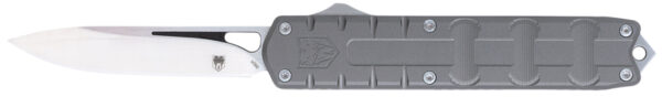 CobraTec Enforcer CTEGRYM390DNS 3.25″ OTF M390 Gray Handle