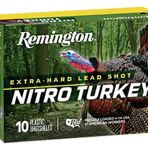 Remington Ammunition 26688 Nitro Turkey  12Gauge 2.75″ 1 1/2oz 5Shot 10 Per Box/10 Case