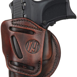 1791 Gunleather 4-Way Holster Sz 3 Vintage Brown RH