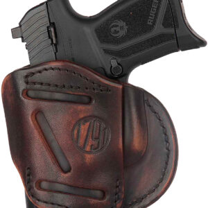 143438 1791 Gunleather 4-Way Holster Size 04 Vintage Brown RH