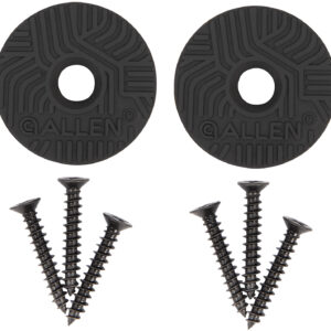 Allen 2-Piece Disc Magnet Set, 1.25 x 0.5 in, Black