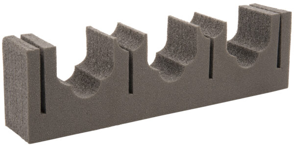 143476 Allen 5658 Firearm & Fishing Rod Magnetic Holder Black Metal/Foam Holds 3 Rifle/Shotgun