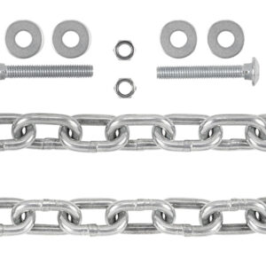 EZ-Aim 15587 Gong Chain Kit — 7-inch Stainless Chains (2-Pack)