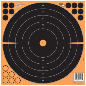 EZ-Aim Splash Reactive Adhesive 12in Bullseye 25 Pack