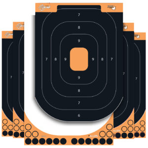 EZ-Aim Splash Reactive Self-Adhesive Targets 12.50×18.25 25 Pack