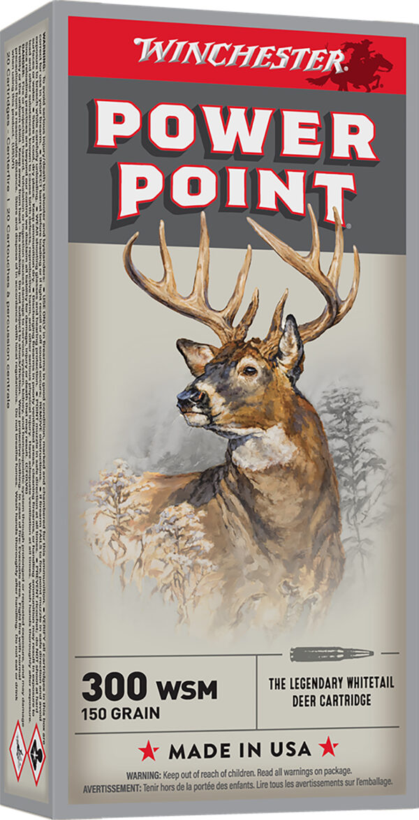 Winchester Super-X Power-Point .300 WSM 150 gr 20rd Box
