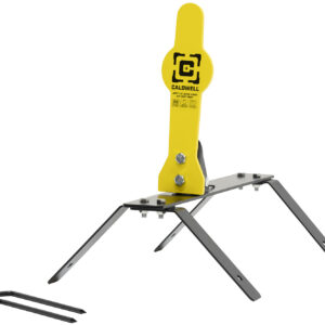 Caldwell AR500 33% Pepper Popper Auto-Reset Target, Yellow