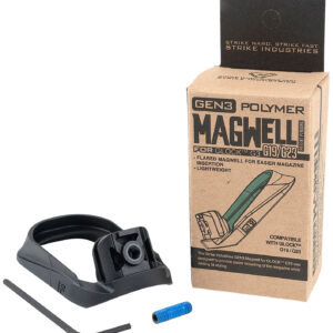 Strike Industries G3 Magwell for Glock 19 — Black Polymer