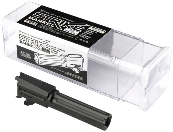 143835 Strike Industries P365 9mm 3.10″ Fluted Black Nitride Barrel