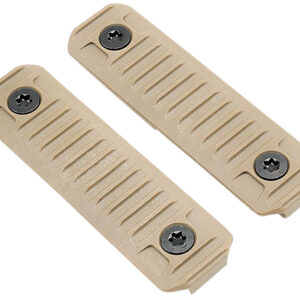 Strike Industries M-LOK Cable Covers, Long (FDE) 2 pc