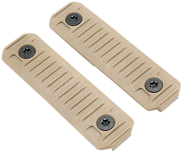 Strike Industries M-LOK Cable Covers, Long (FDE) 2 pc