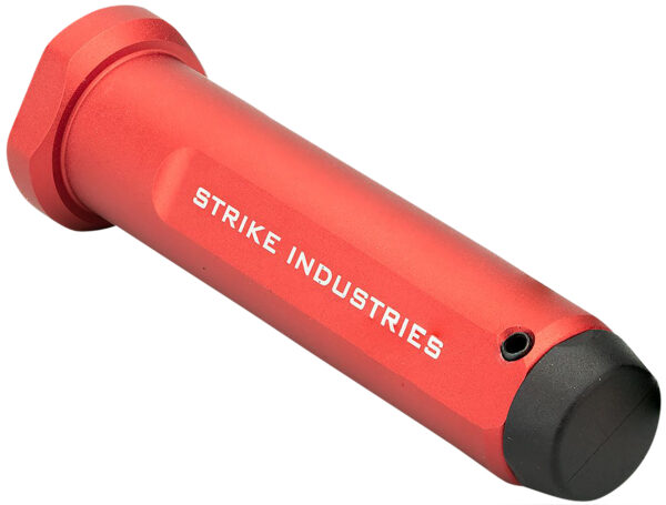 Strike Industries AR Buffer Housing — Red Anodized Aluminum